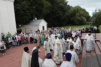 Великое освящение Троицкого храма деревни Ивашево 